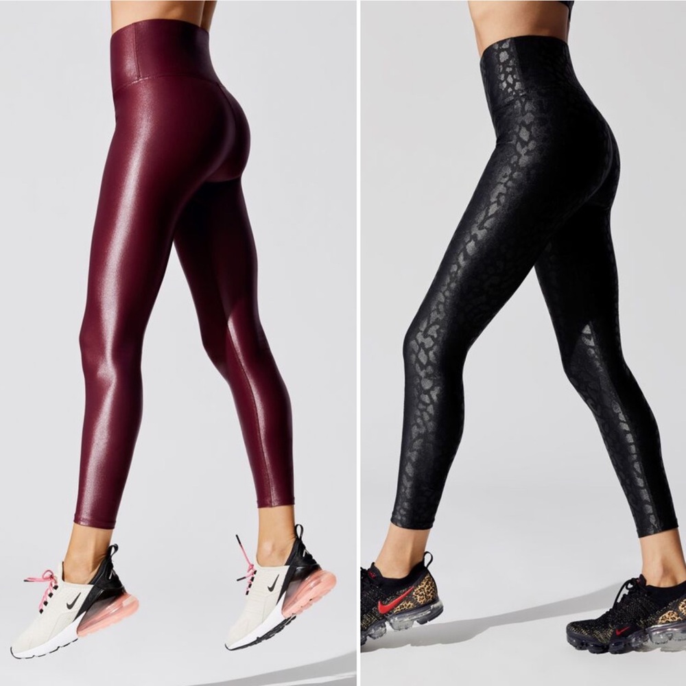 Carbon38 takara shine 7/8 crop leggings 2 pack